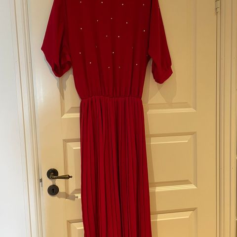 Vintage rød kjole