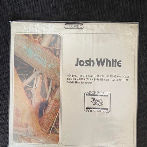 VINYLSAMLING MED BLUES, DEL 1: JOSH WHITE