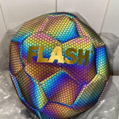 Flash Ball Størrelse 5 (Ballen lyser med Blitz)