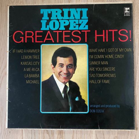 LP - Trini Lopez Greatest hits