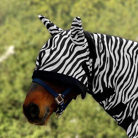Ny fluemaske zebra str cob