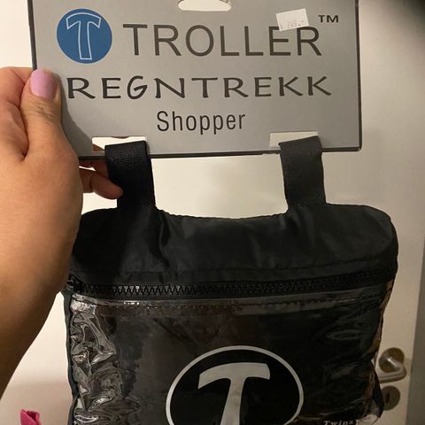 Troller twins regntrekk «shopper».