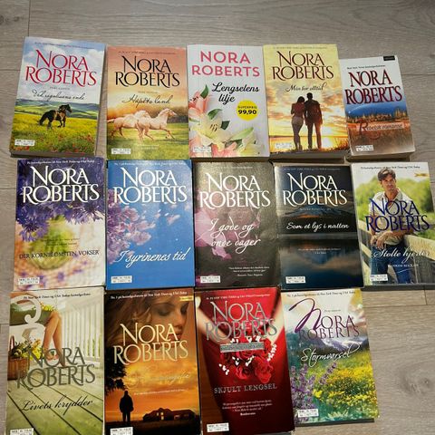 Bøker av Nora Roberts