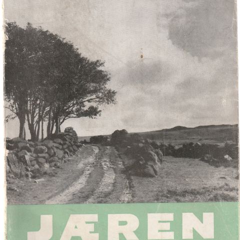 Theodor Dahl JÆREN i syn og minne Stavanger 1943 o.omslag