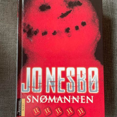 Jo Nesbø Snømannen, innbundet utgave.