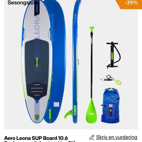 Utleie / leie av SUP brett/standup paddle board/ padlebrett