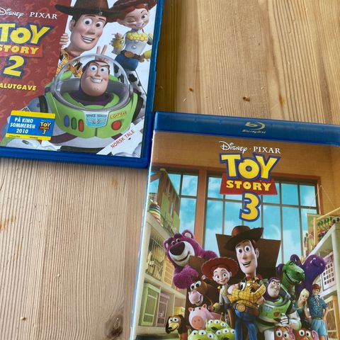 Toy story 2-3 (Norsk tekst) Blu ray