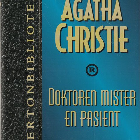 Agatha Christie Doktoren mister en pasient Rivertonbiblioteket 1996