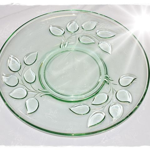 ~~~ Glassplate grønn (T53) ~~~