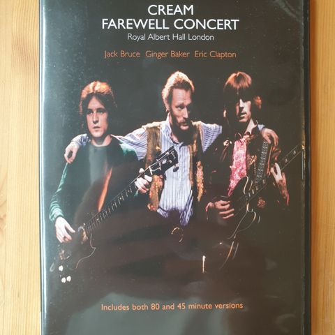 Cream Farewell Concert