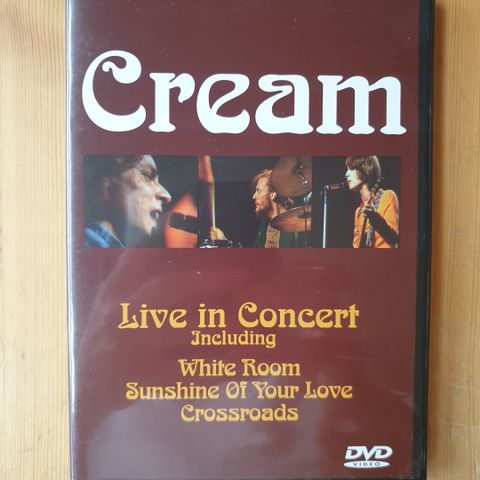 Cream - Live in Concert