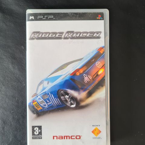 PSP Playstation Ridge Racer Spill
