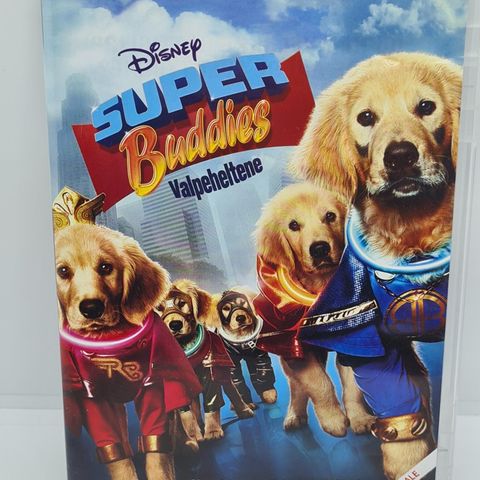 Super Buddies, valpeheltene. Dvd