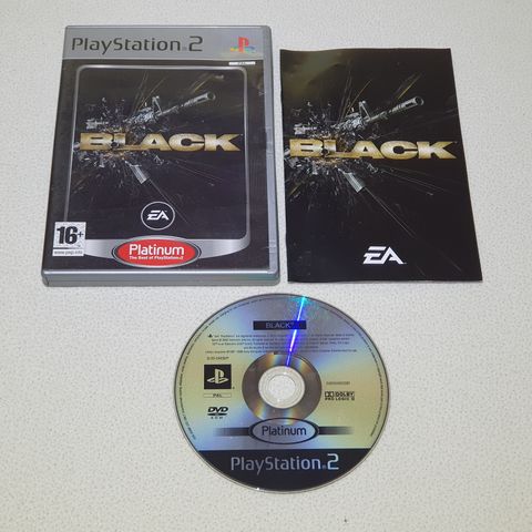 Black | Playstation 2 (PS2)