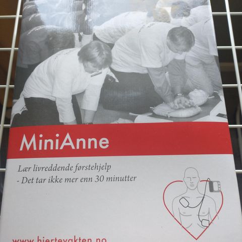 Lær deg førstehjelp med MiniAnne