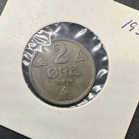 2 øre 1934  (2493  AB)