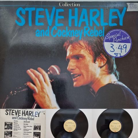 STEVE HARLEY AND COCKNEY REBEL/COLLECTION 1981 - VINTAGE/RETRO LP-VINYL (ALBUM)