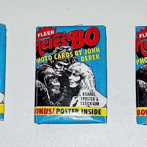 24 CARD-3 POSTER-3 STICK GUM.BO DEREK.Nr.3