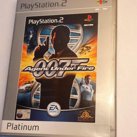 007 Agent under fire - Playstation 2 - Platinum