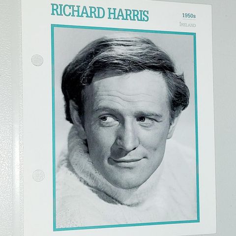 RICHARD HARRIS CARD.KOBAL COLLECTION 1958.