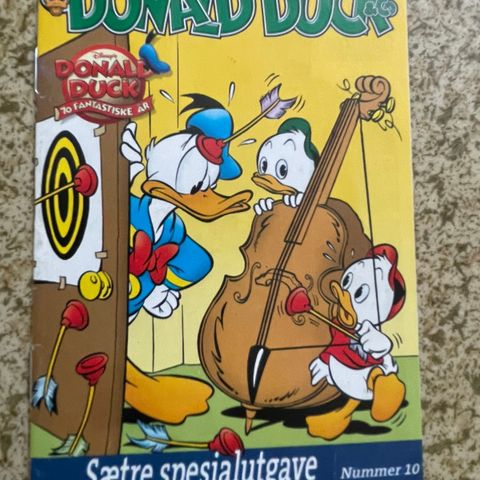 Donald Duck Sætre spesialutgave nummer 10.