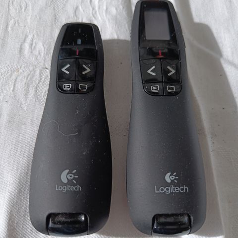 Logitech R400 og R700 trådløs presentasjon med laserpeker