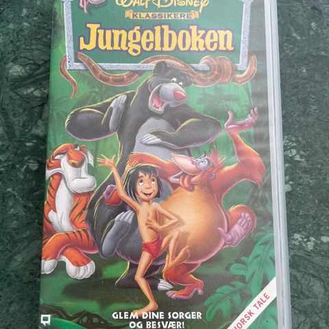 Jungelboken VHS