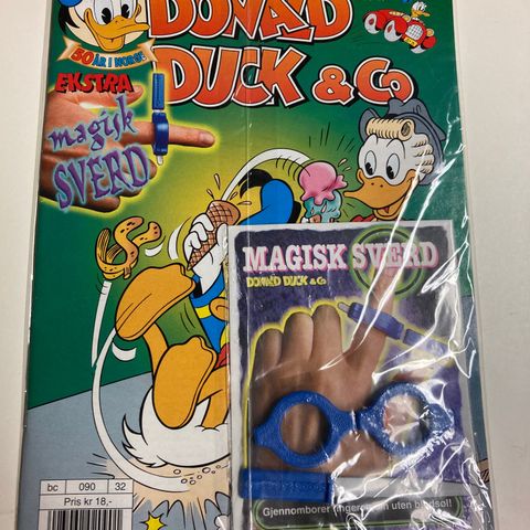 Donald Duck blad 1998-nr 32 selges