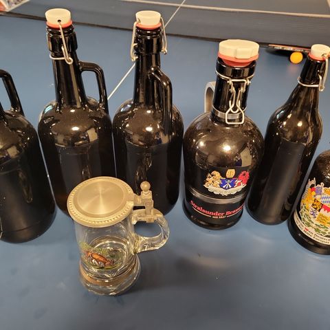 Flasker ølbrygging growler