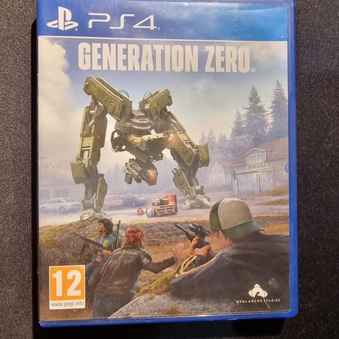 Generation Zero - Playstation 4