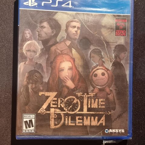 Zero Time Dilemma - Playstation 4