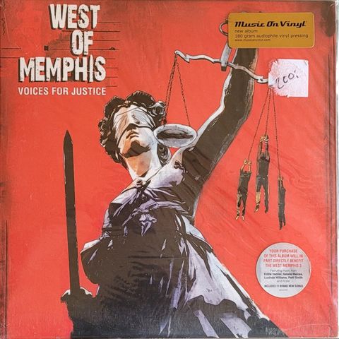 West Of Memphis: Voices For Justice vinyl m/bl.a Eddie Vedder