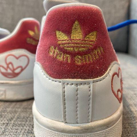 Adidas Stan Smith str 40, lite brukt