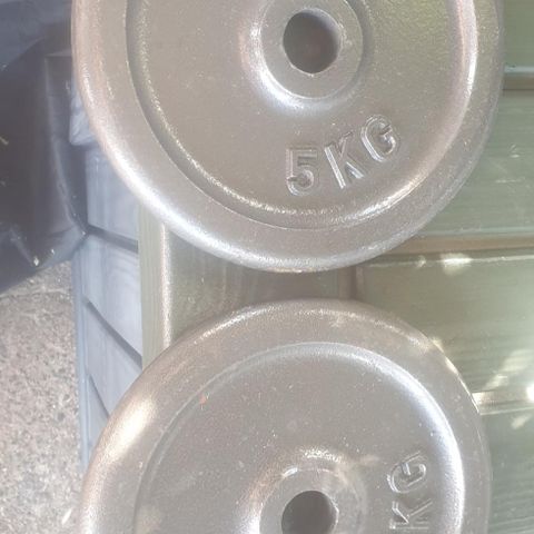 2stk 5 kg 25mm eller 30mm