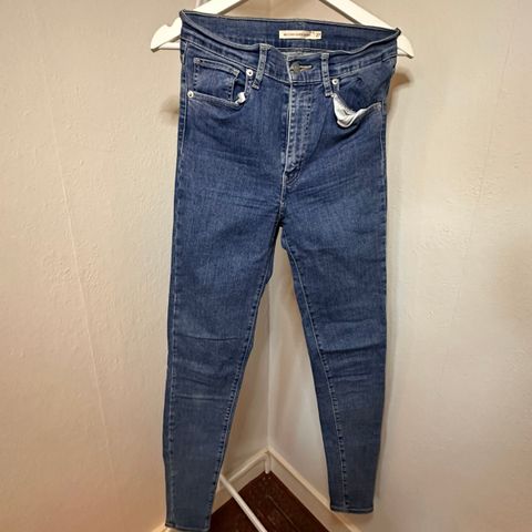 Lyseblå Levis Mile High Super Skinny