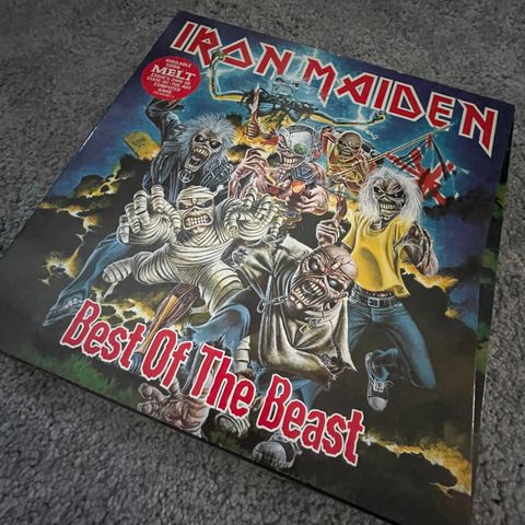 Iron Maiden VINYLBOX ”Best of the Beast”. Rare.