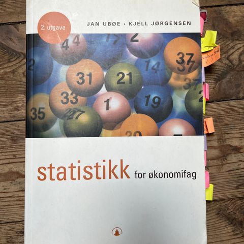 Statistikk for økonomifag, Ubøe og Jørgensen