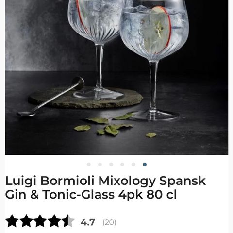 Luigi vin/gin/cocktail/likør glass