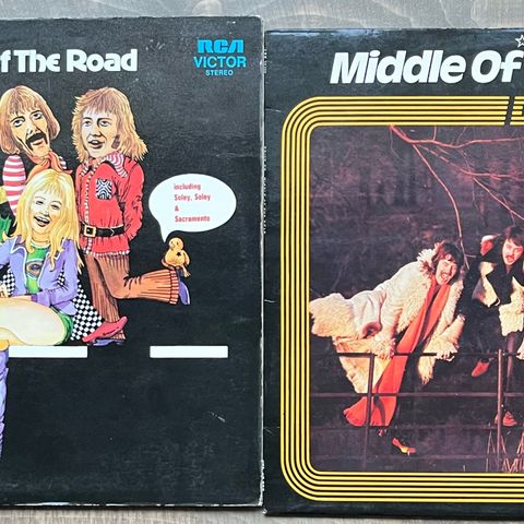 Middle Of The Road LP plater selges samlet