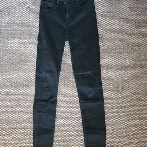 Levi's mile high skinny jeans, 26/30