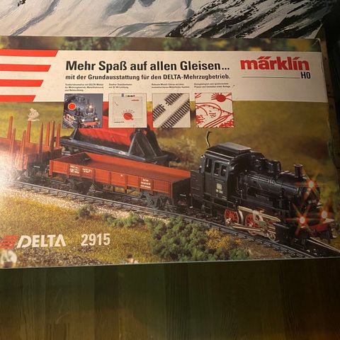Marklin togbane med tilbehør