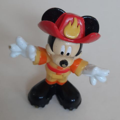 Mikkemus som brannmann figur - 2011 - Disney / Mattel