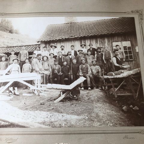 Bilder fra Solum gamle tegleverk ved Fjærekilen