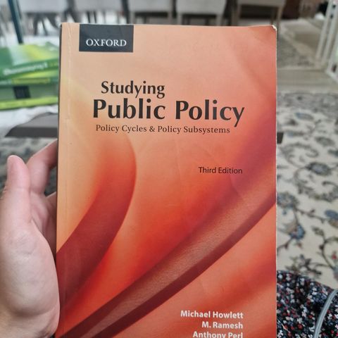 Studying public policy