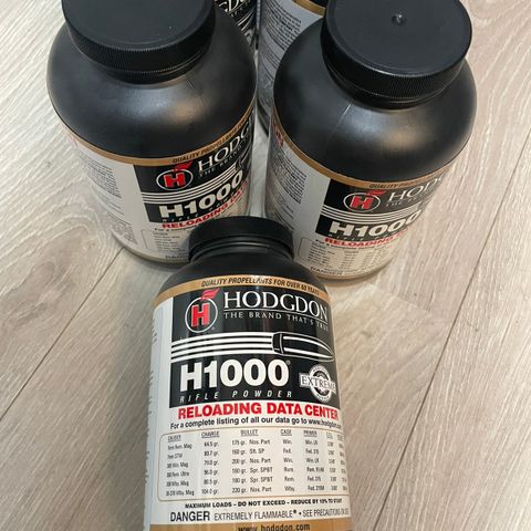 Hodgdon H1000 krutt 3kg