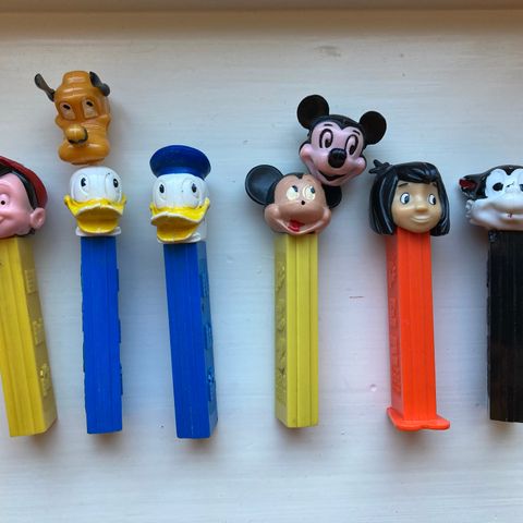 Vintage Disney Pez figurer