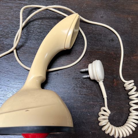 Vintage gameldags telefon Retro 40 50 60 talls
