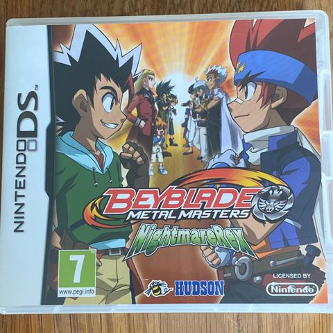 BeyBlade Metal Masters Nightmare Rex Nintendo DS