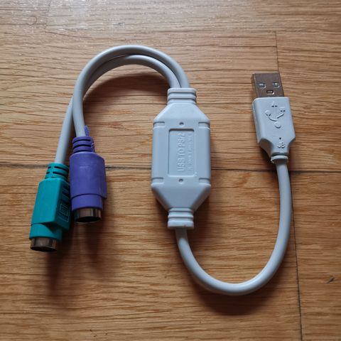 USB til PS/2 Adapter