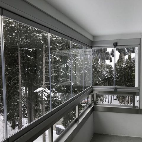 Innglasset balkong